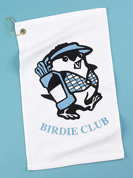 BIRDIE CLUB TOWEL 10 X 20